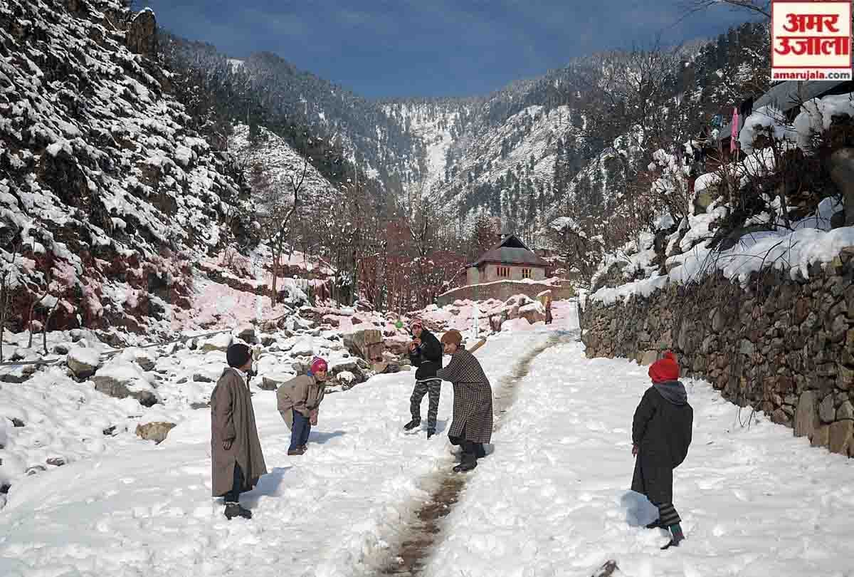 Jammu Kashmir after Heavy rain and snowfall, highway Closed For Traffic Due To Snowfall