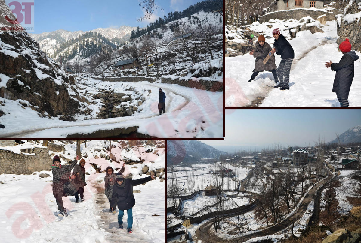 Heavy Rainfall And Snowfall in Jammu Kashmir Today, photos of snowfall of kashmir