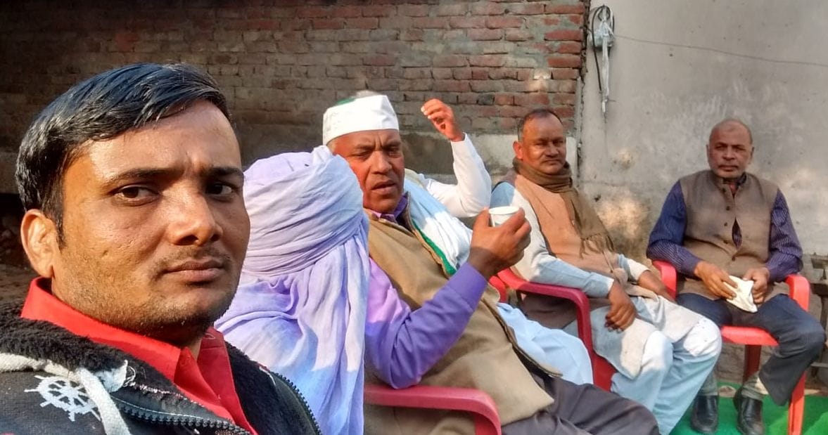 BKU Tomar's meeting in village Yahiyapur