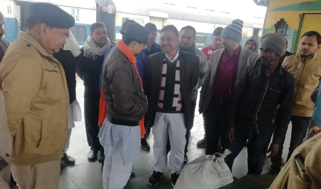 inspection on railway station