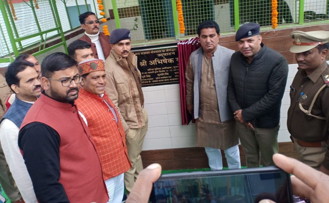 Senior Superintendent of Police, Abhishek Yadav in Charathaval