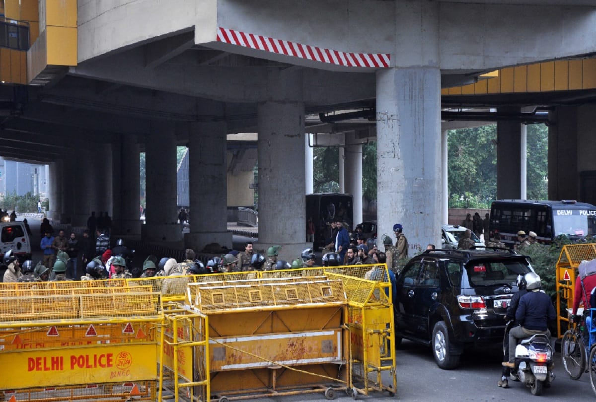 Fear of violent protests against the Civil Amendment Act delhi police alert