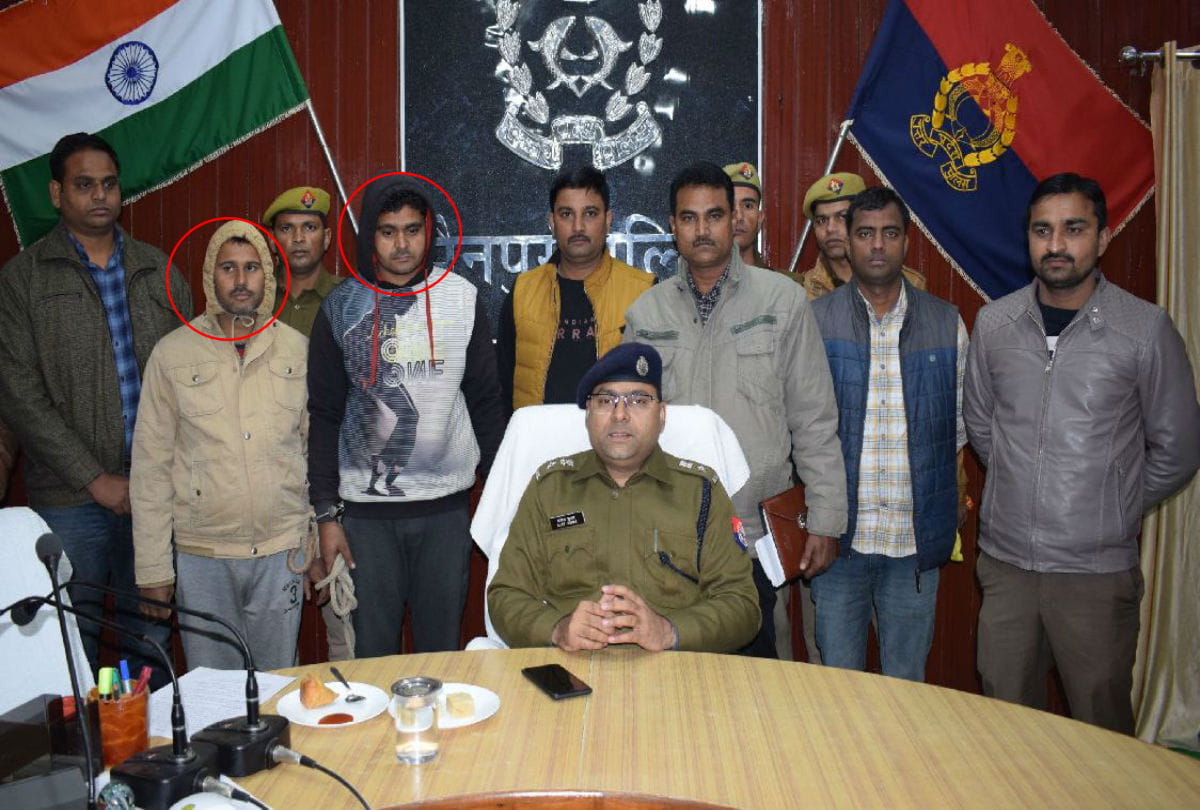 up police's suspended constable arrested for car loot in mainpuri
