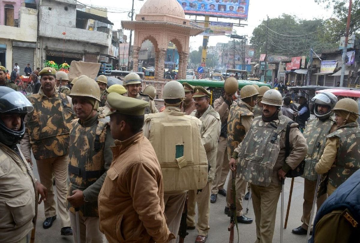 38 people arrested for protest against citizenship amendment act in mathura