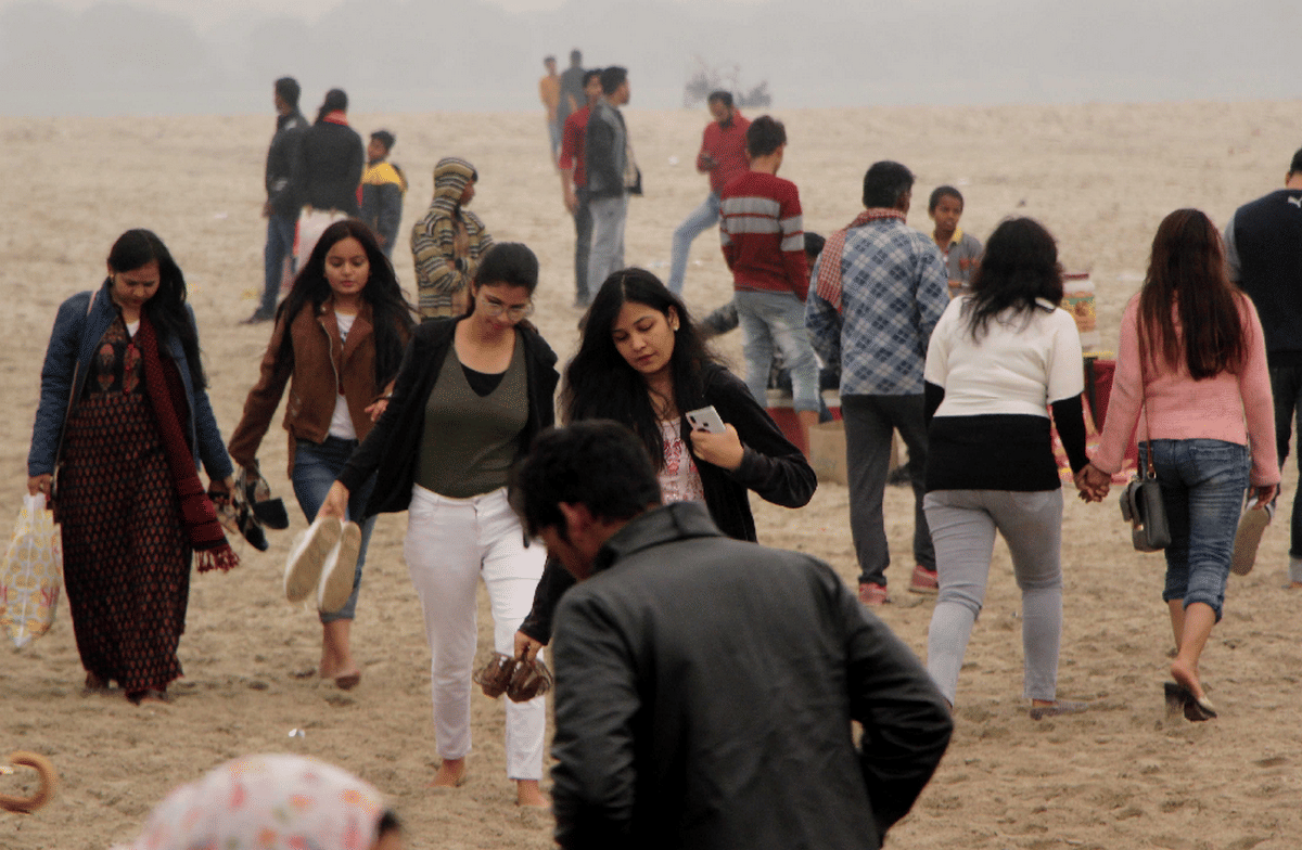 Assi Ghat for youth best place in varanasi for vacation time spend
