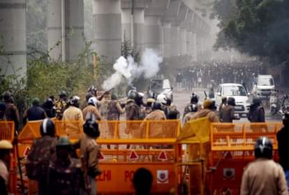 उत्तर पूर्वी दिल्ली हिंसा की एक तस्वीर