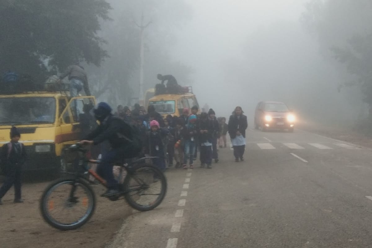 winter is on its top in western up