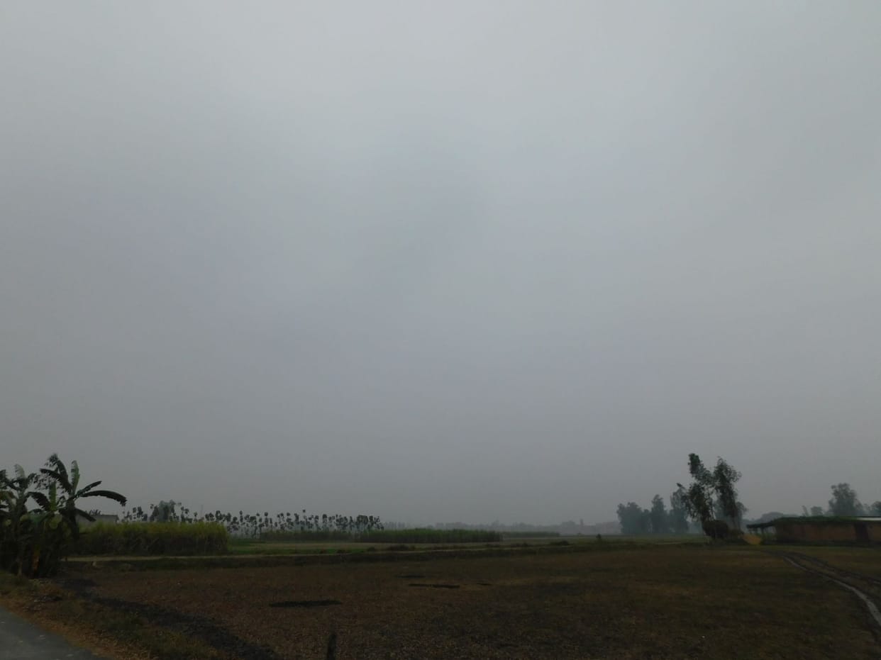Temperature Falls Due to cold Wind
