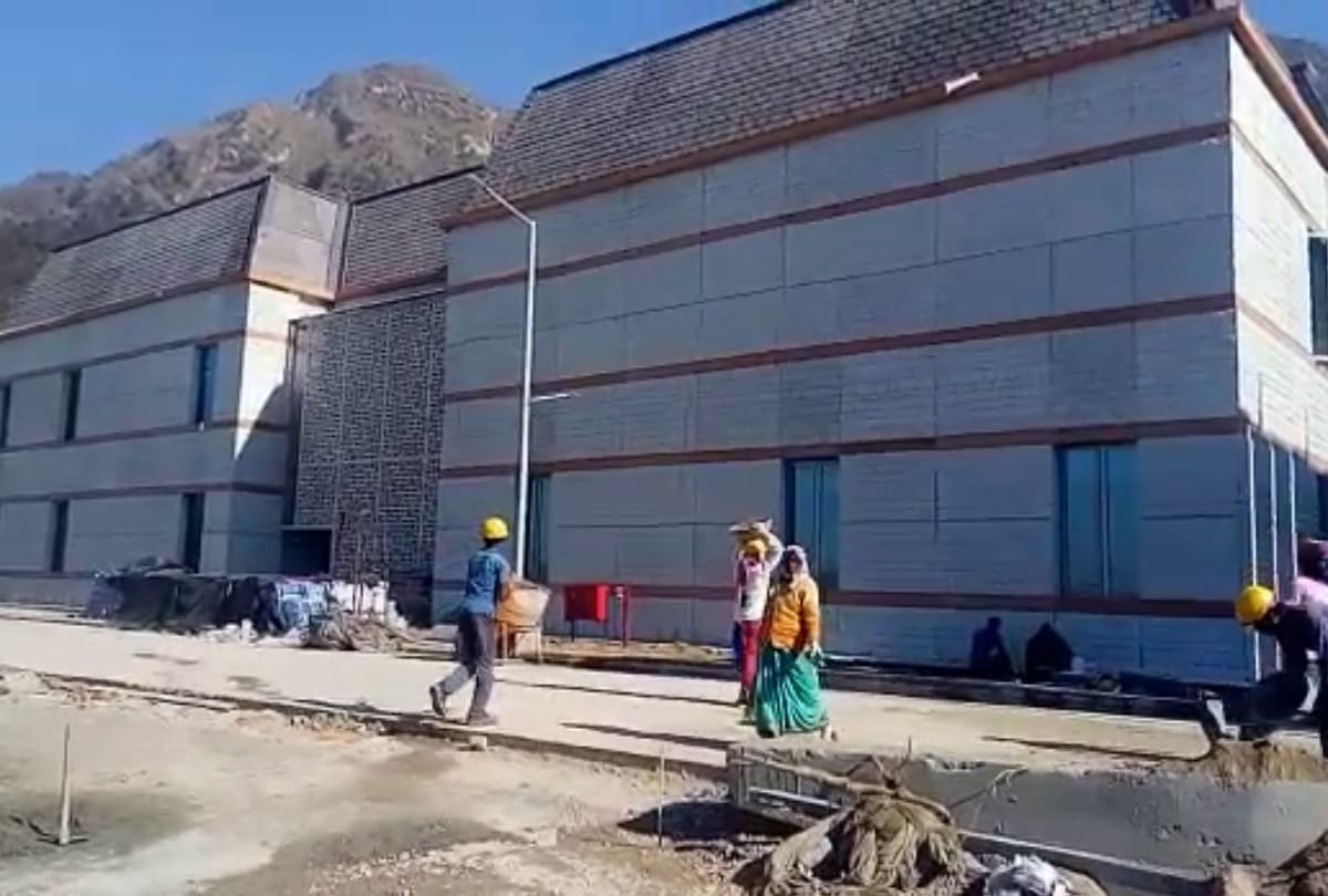 Himachal Pradesh AIIMS bilaspur OPD building is ready