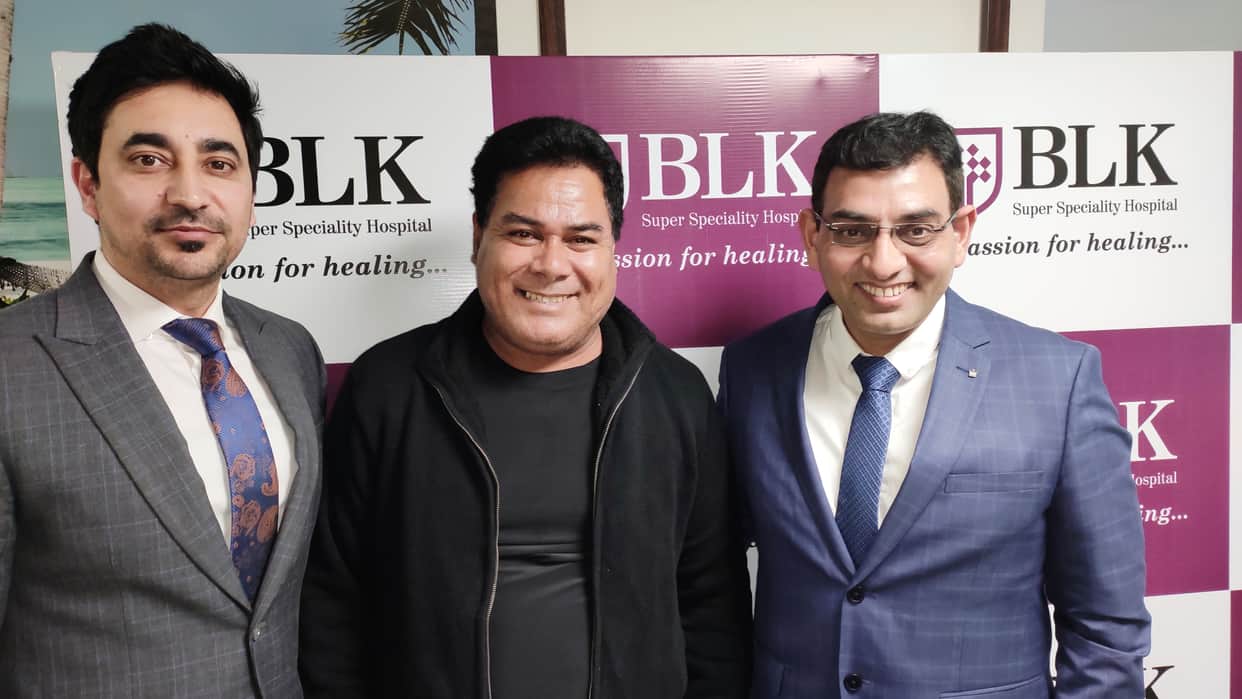 BLK hospital doctors successfully removed the one of largest chest tumor through robotics surgery
