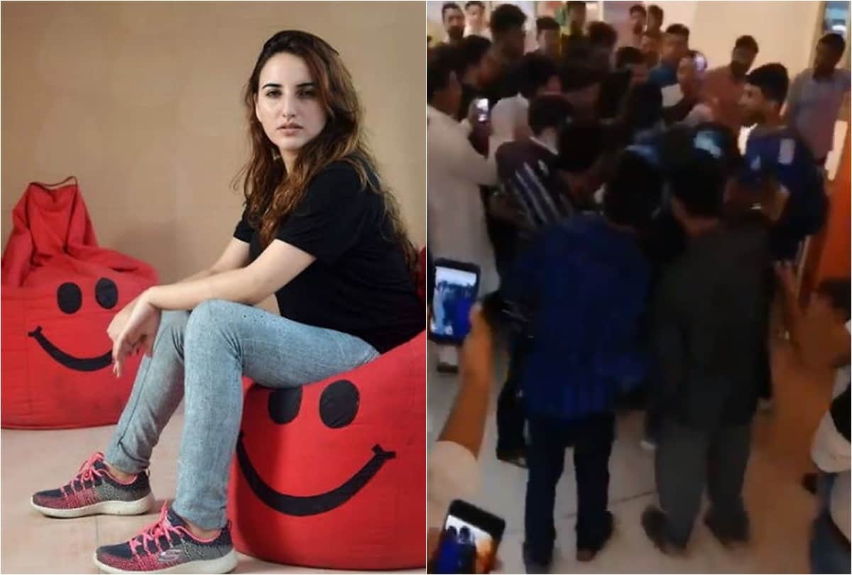 Viral Video of Pakistani TikTok star Hareem Shah harassment at Oasis Mall Dubai