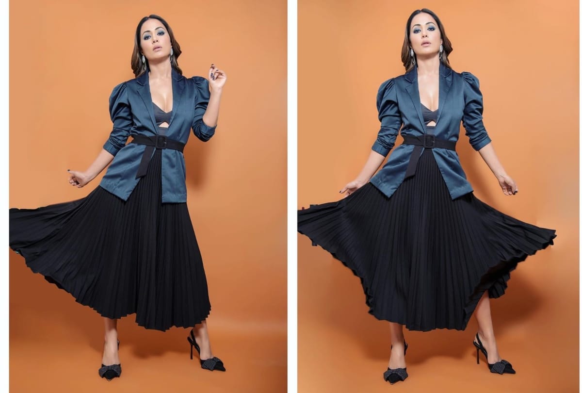 hina khan retro look for big boss 13