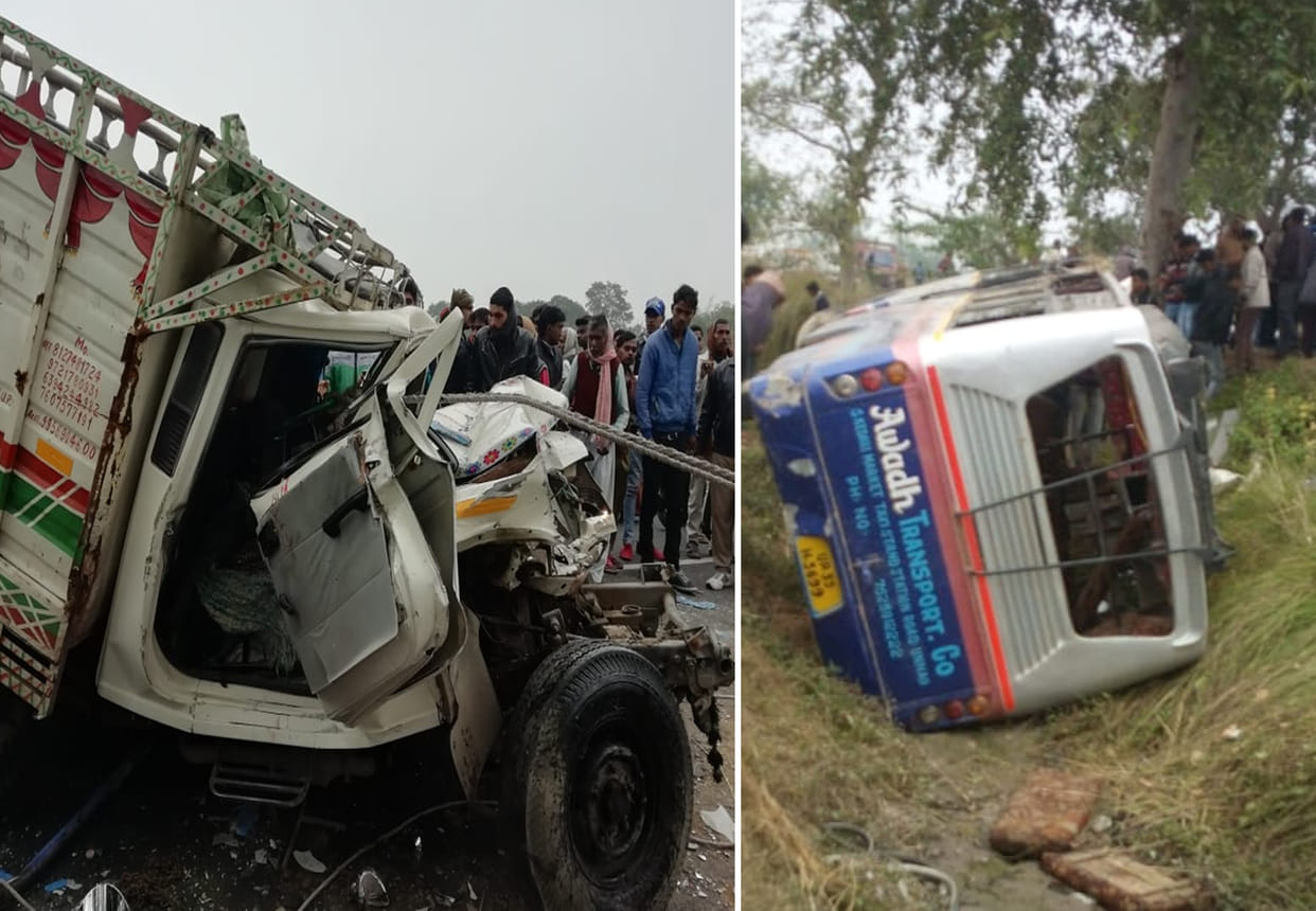 road accident in unnao uttar pradesh