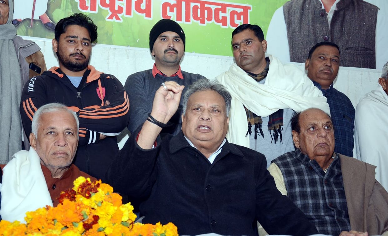 RLD National General Secretary Trilok Tyagi