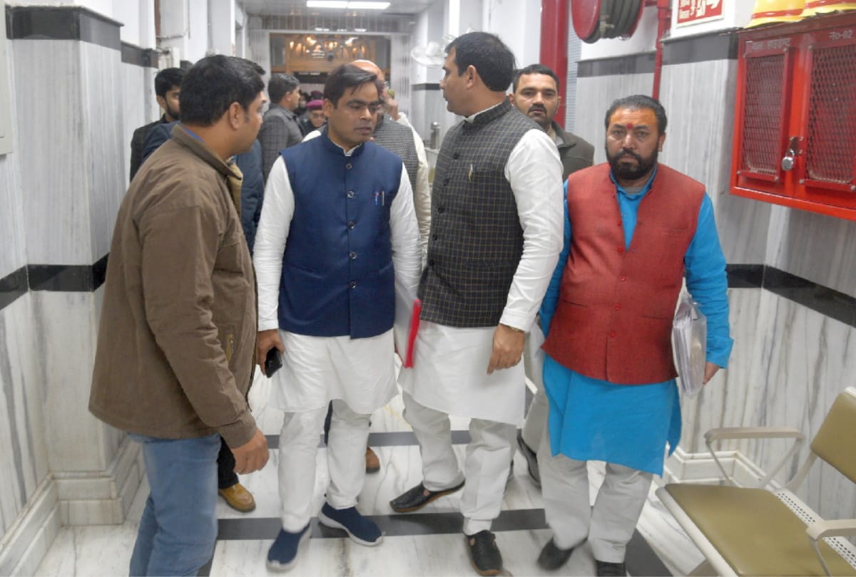 MLA Nand Kishore met CM Yogi and Swatantra Dev