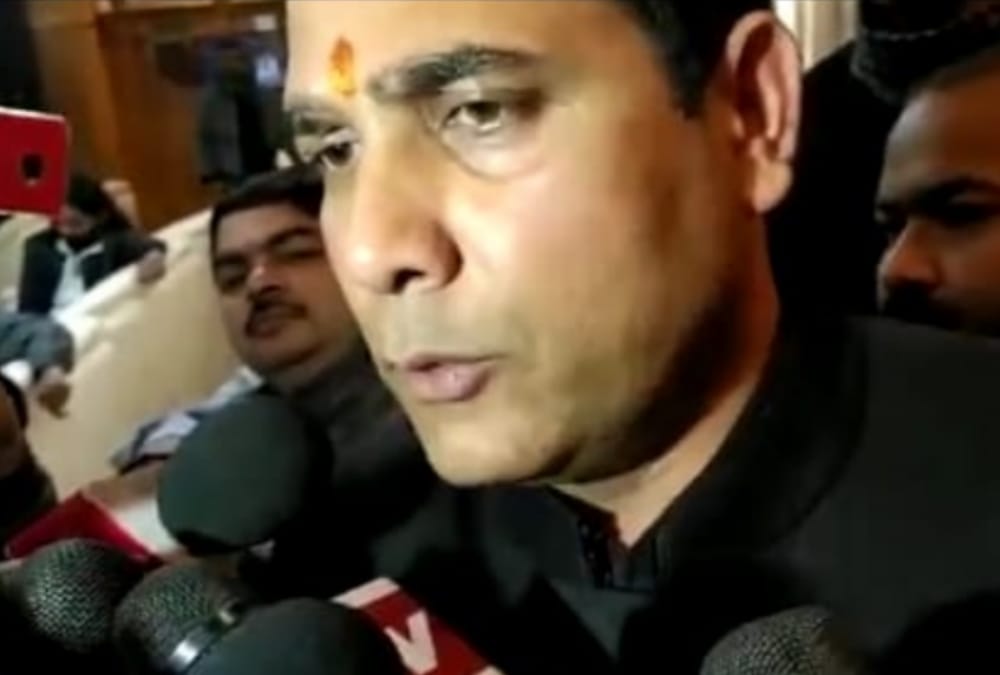 BJP MLA Nand kishor Gurjar speaks to media and corruption in government.