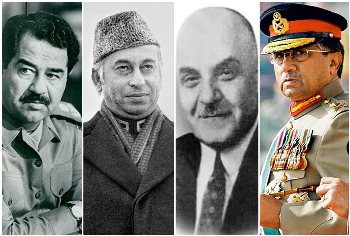 Pakistan Dictator Parvez Musharraf fansi, World Presidents and Prime Ministers who got death penalty