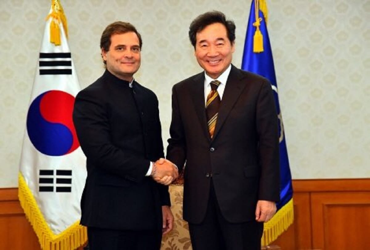 Rahul Gandhi meets South Korea PM, discusses political and economic situation
