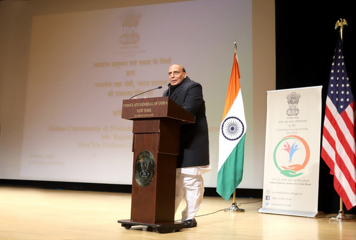 Rajnath singh says, India will soon recover from difficult economic situation
