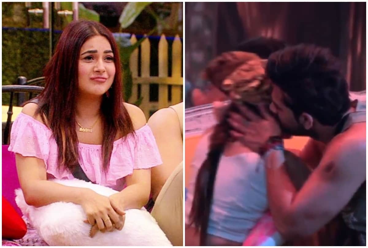 Bigg Boss 13 Shehnaz Kaur Gill love Paras Chhabra but he kiss Mahira Sharma