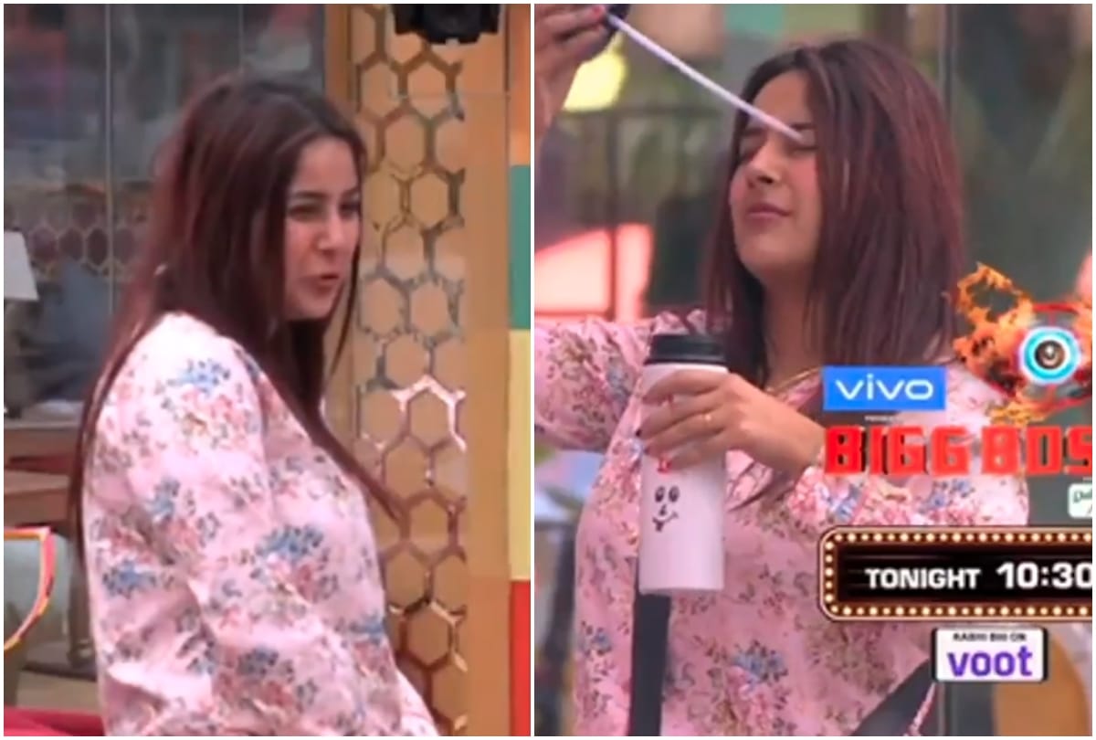 Bigg Boss 13 Siddharth Shukla Shehnaz Kaur Gill fun video