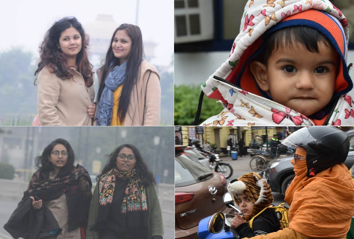 shivering cold in lucknow, maximum temperature recorded at nine degrees below normal