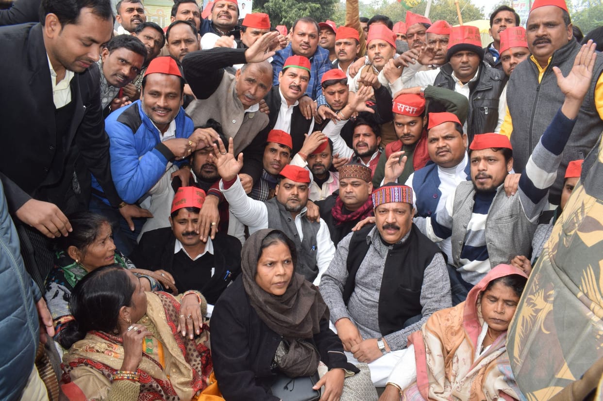 Sapai could not leave office premises, 143 in custody