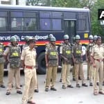 बंगलूरू में पुलिस बल तैनात - सांकेतिक तस्वीर