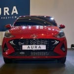 Hyundai Aura Front