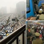 दिल्ली में नागरिकता कानून को लेकर विरोध, दिल्ली-गुरुग्राम हाईवे जाम