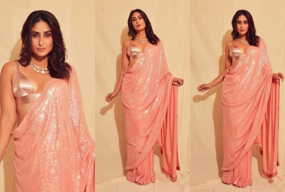 Year Ender 2019:kareena kapoor to jhanvi kapoor looks stunning in manish malhotra sequin saree