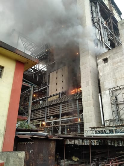Sonbhadra: Fire breaks out in fifth unit of Anpara Thermal Project