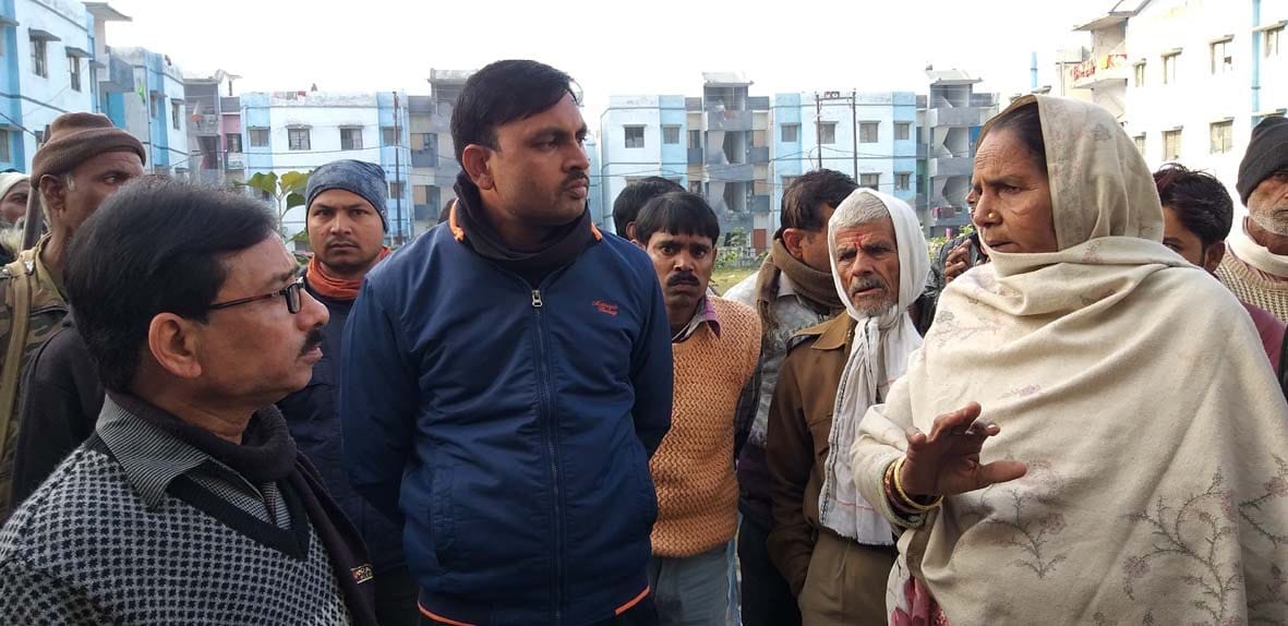 Naib Tehsildar warns illegal occupants of Kanshi Ram Colony