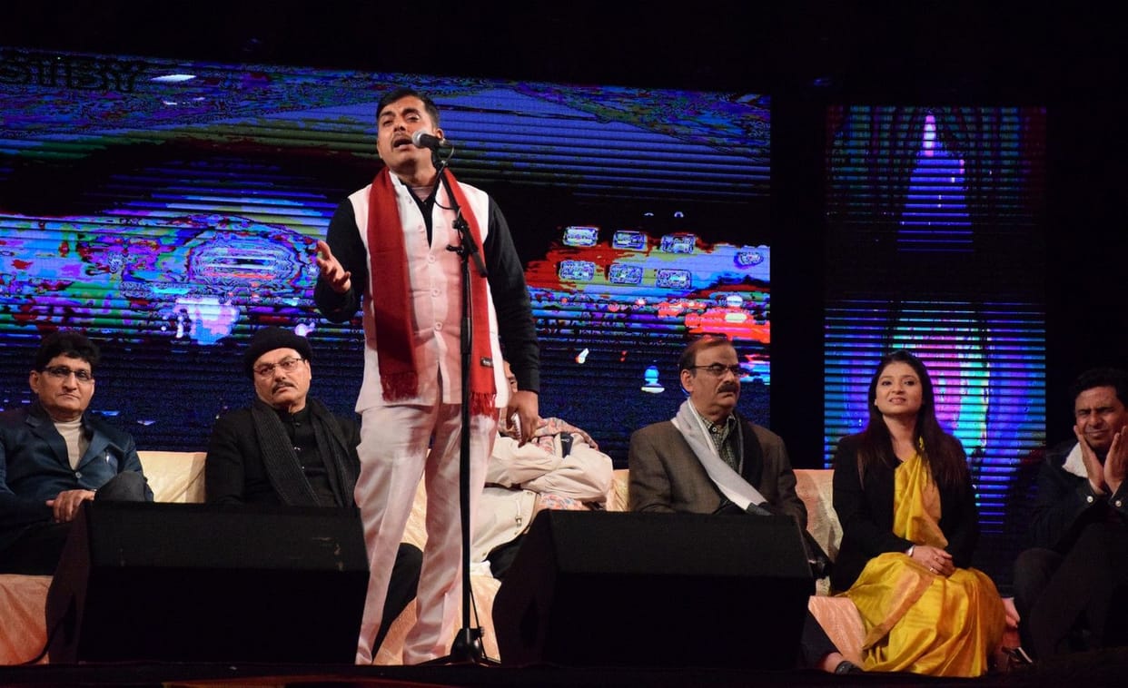 Netherland's band and folk singer Chandan Tiwari's song mesmerised people