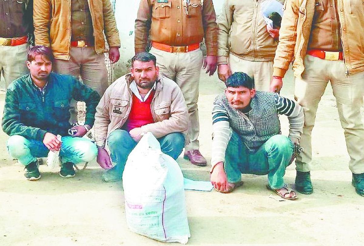 police busted illegal weapon factory in school of mainpuri
