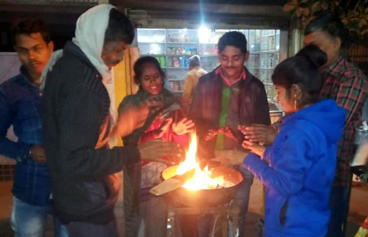 Bundelkhand in the grip of bitter cold