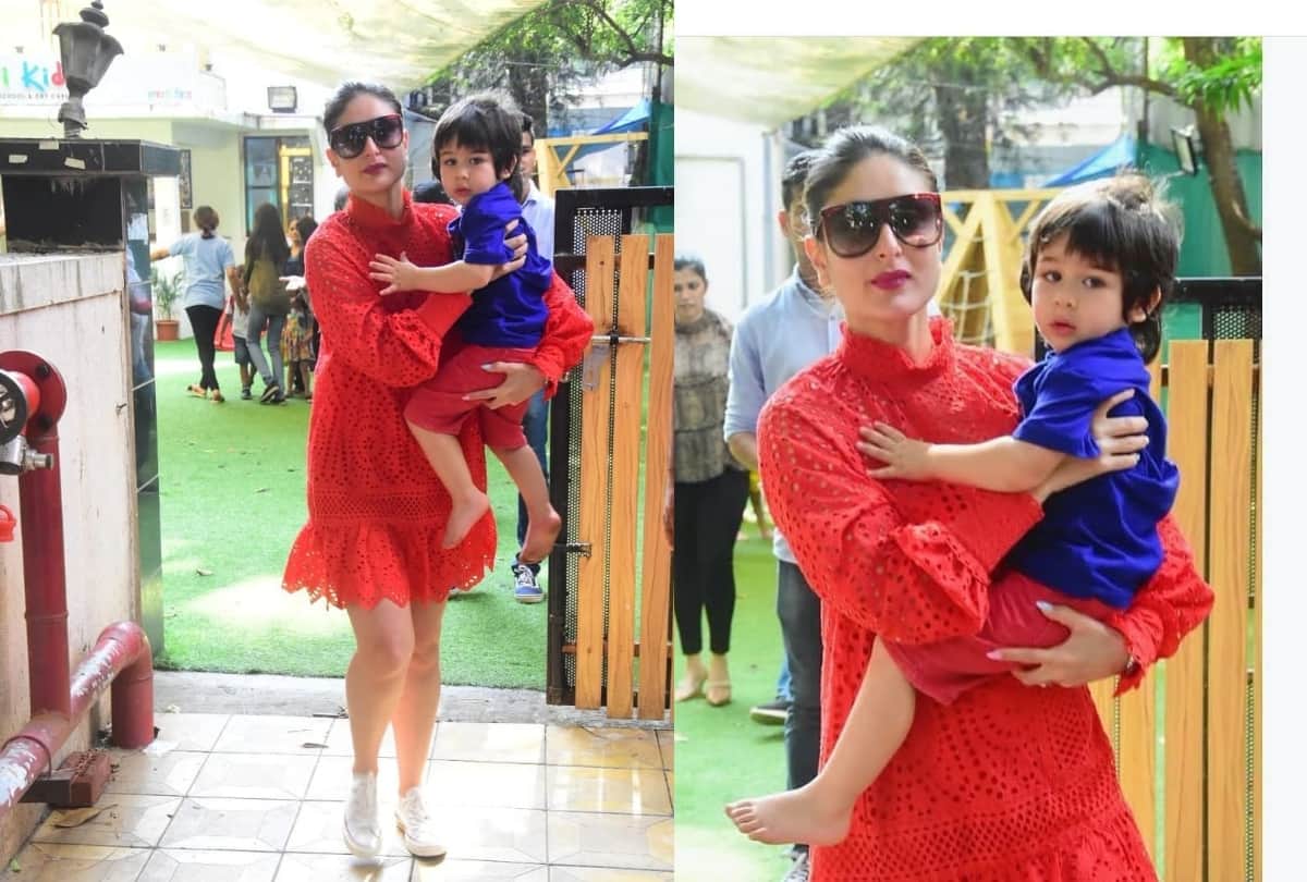 kareena kapoor looks ravishing in latest red hot lace dress