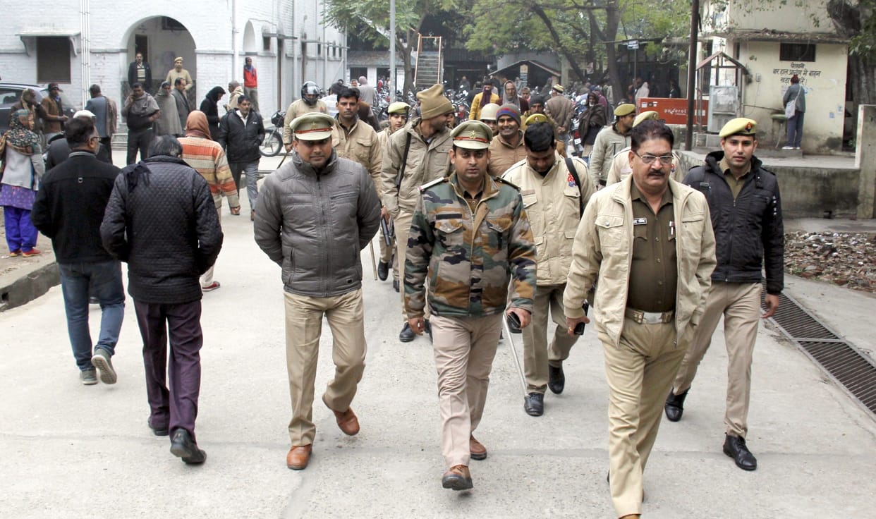 Reports will also be filed on Delhi Police soldiers
