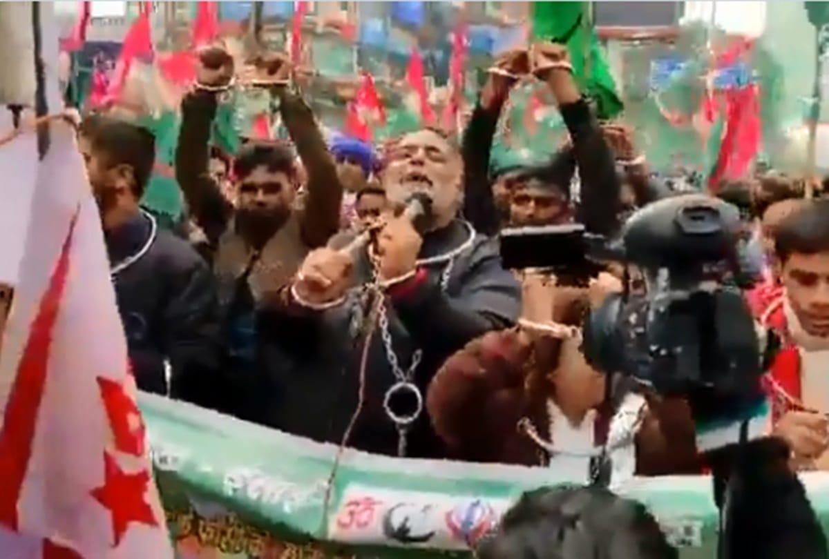 Protest against NRC and citizenship law in Bihar, Pappu Yadav Protest in Patna