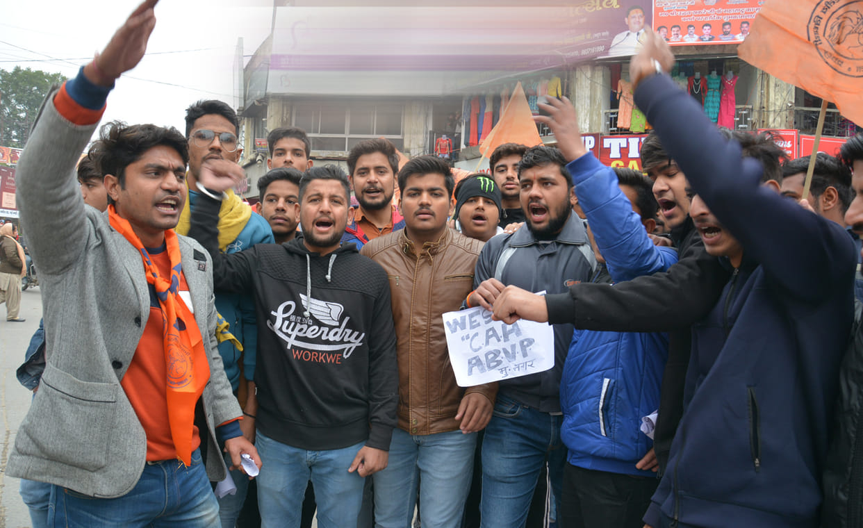 ABVP supported the government