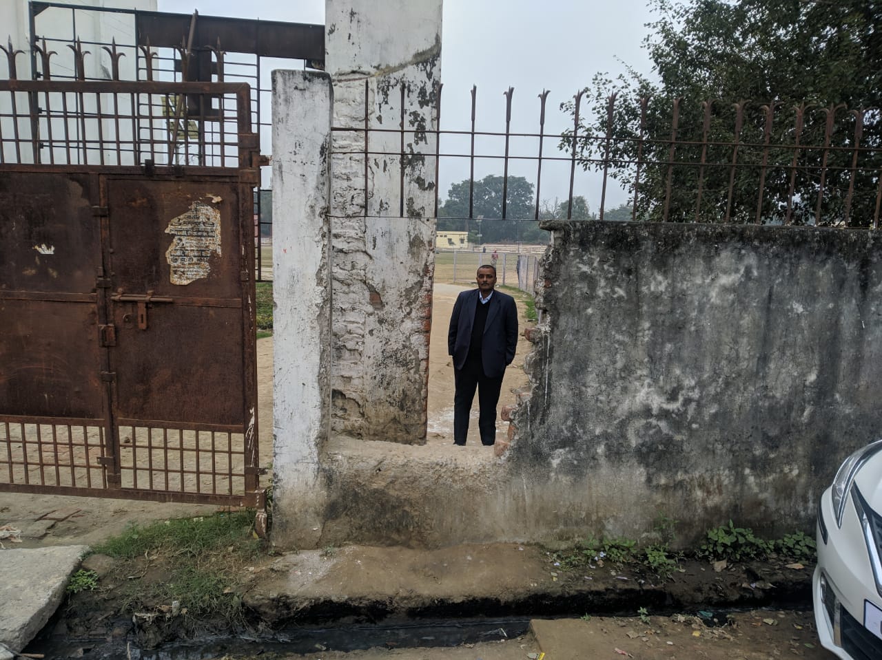 chief minister yogi adityanath gorakhpur city regional stadium ghost wall, residents shocked