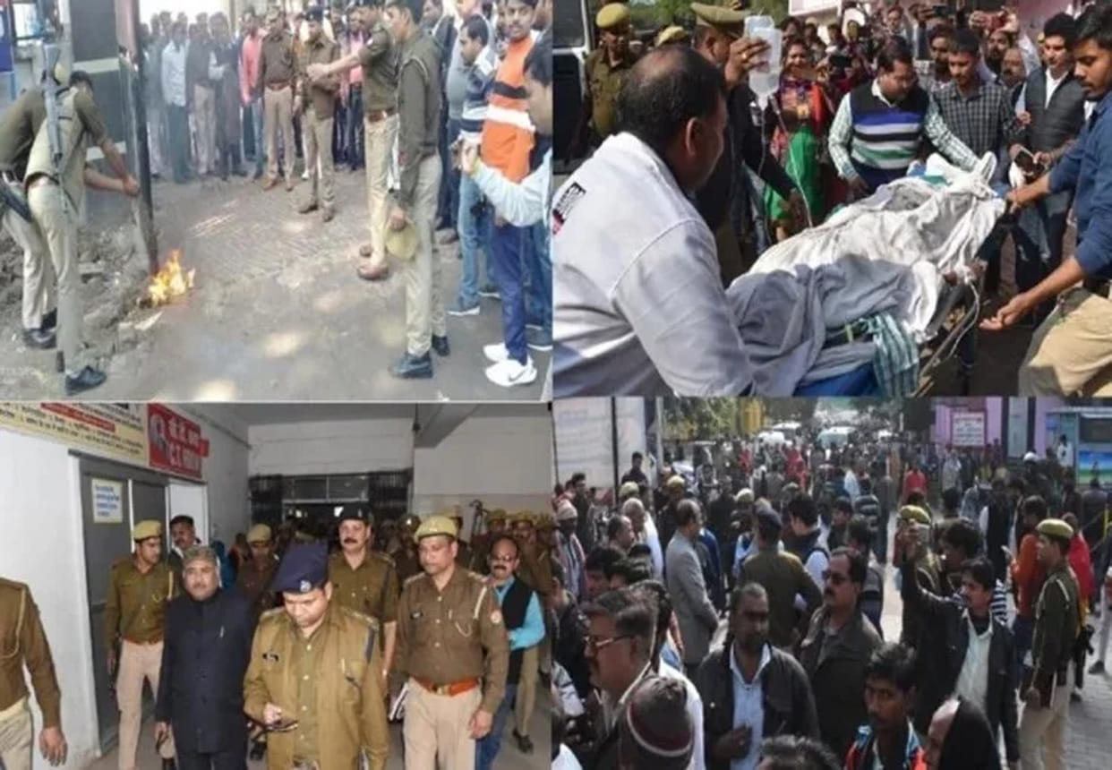 The rape victim set herself on fire in the SP office in Unnao, Summons sent to the accused