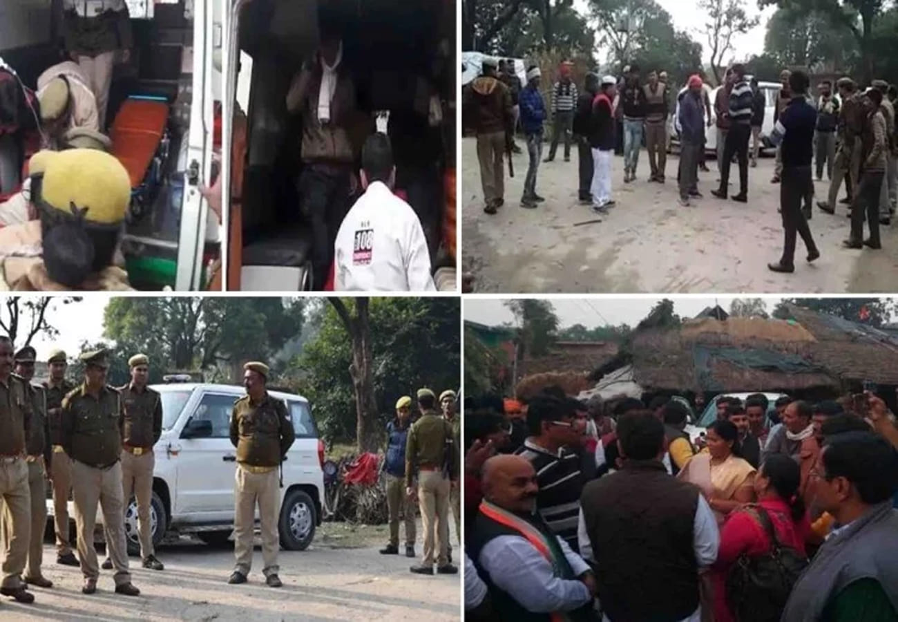 Fatehpur misdeed and burnt alive victim dies, Last rites performed at Ramachandran Ganga Ghat