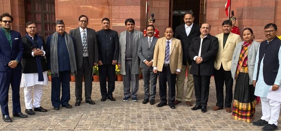 BSP MPs submitted memorandum to President