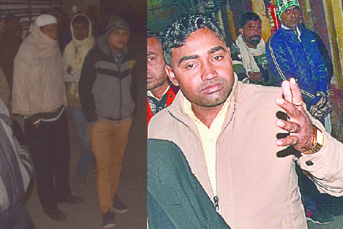 Victims father beaten the rape accused in court in meerut