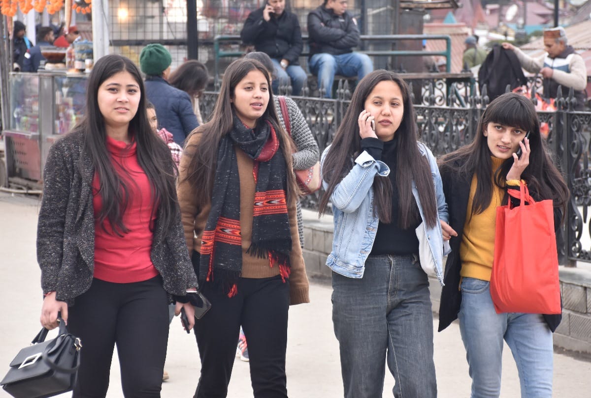 after twenty two years shimla average temperature recorded 3.8 degree celsius