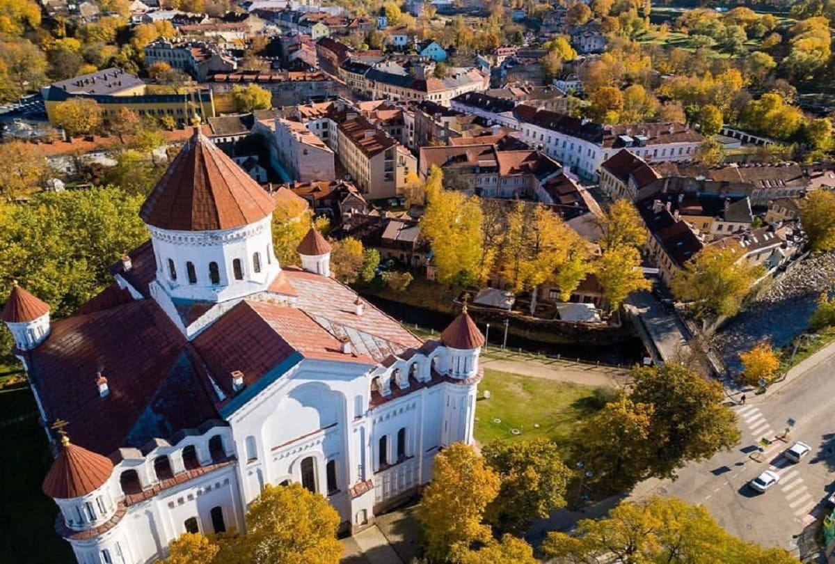 Self Declared Country Republic of Uzupis Whose constitution hangs at the crossroads