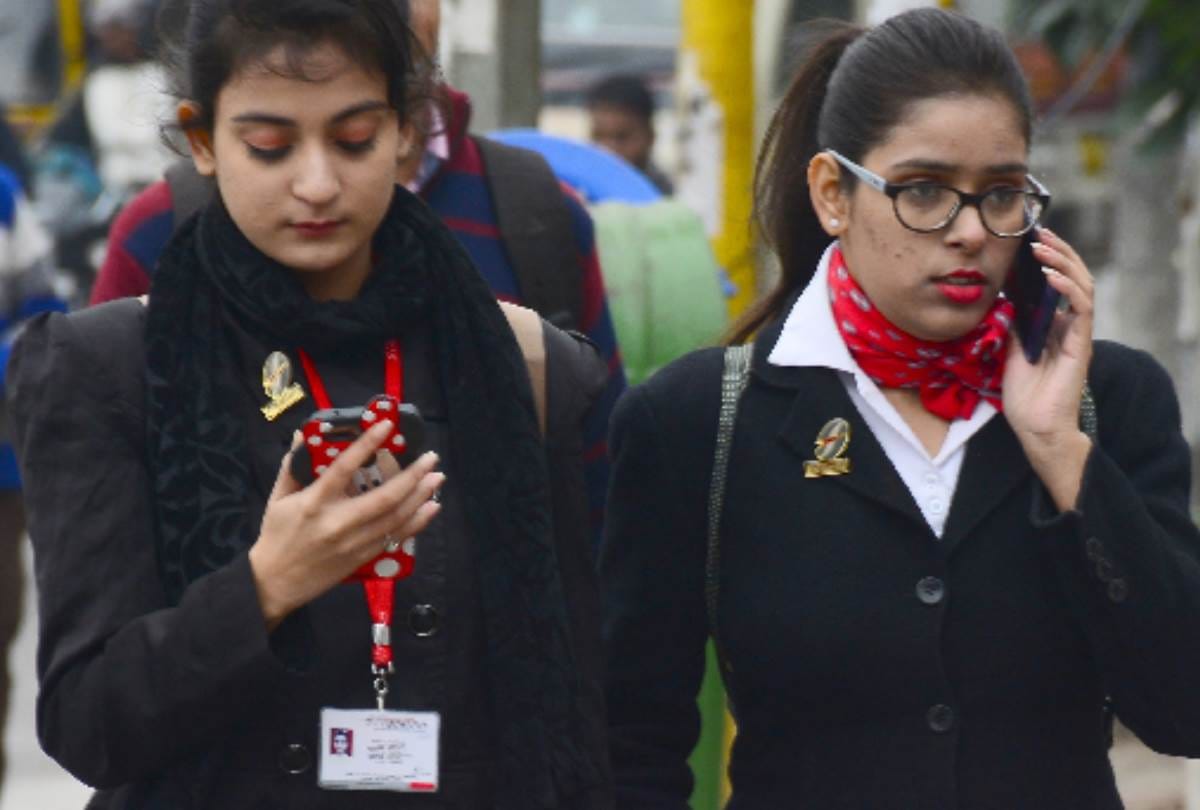 weather update: shivering cold, temperature go down in lucknow