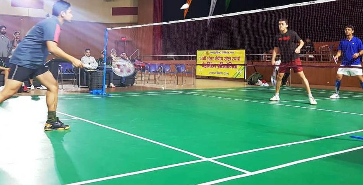 North Zone defeated South in Badminton Veteran match