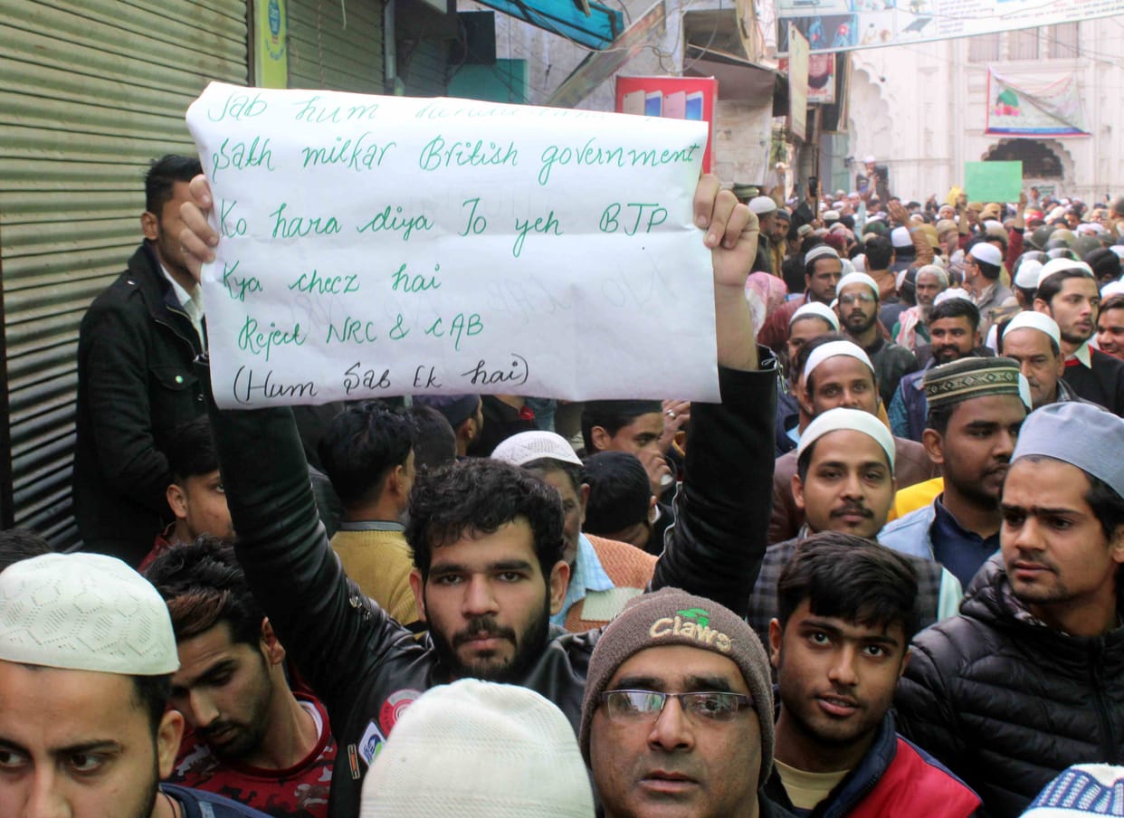protest against caa
